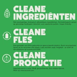 Ecover Vloeibaar Wasmiddel Color Appelbloesem Freesia 100 Wasbeurten 5 liter