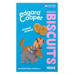 Edgard & Cooper Adult Biscuit Zalm & Kip 400 gr