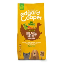 Edgard & Cooper Hondenvoer Bio Kalkoen - Bio Kip 7 kg