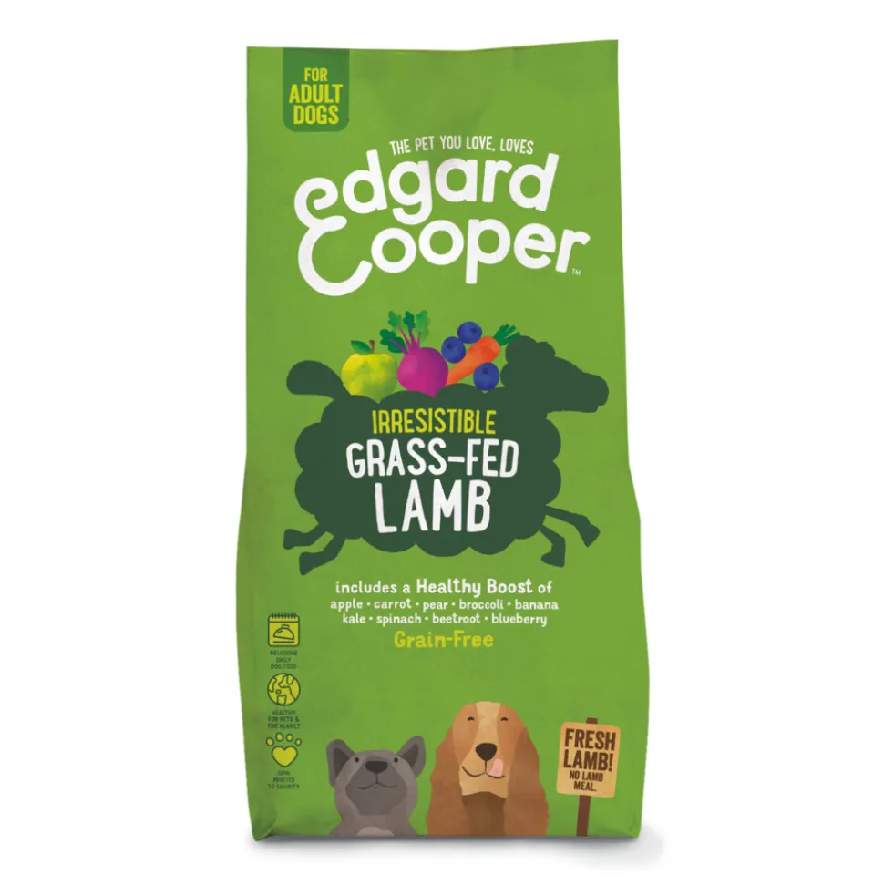 Edgard & Cooper Hondenvoer Graslam 12 kg