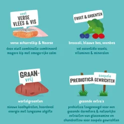 Edgard & Cooper Hondenvoer Senior Scharrelkip - Noorse Zalm 7 kg