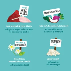 Edgard & Cooper Hondenvoer Bio Rund - Bio Kip 7 kg