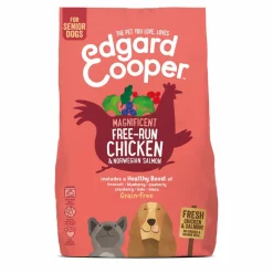 Edgard & Cooper Hondenvoer Senior Scharrelkip - Noorse Zalm 2,5 kg