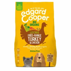 Edgard & Cooper Hondenvoer Bio Kalkoen - Bio Kip 700 gr