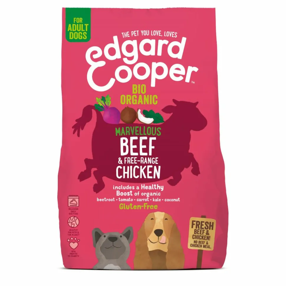 Edgard & Cooper Hondenvoer Bio Rund - Bio Kip 2,5 kg