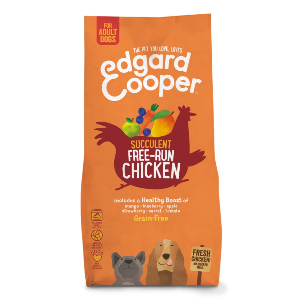 Edgard & Cooper Hondenvoer Scharrelkip 12 kg