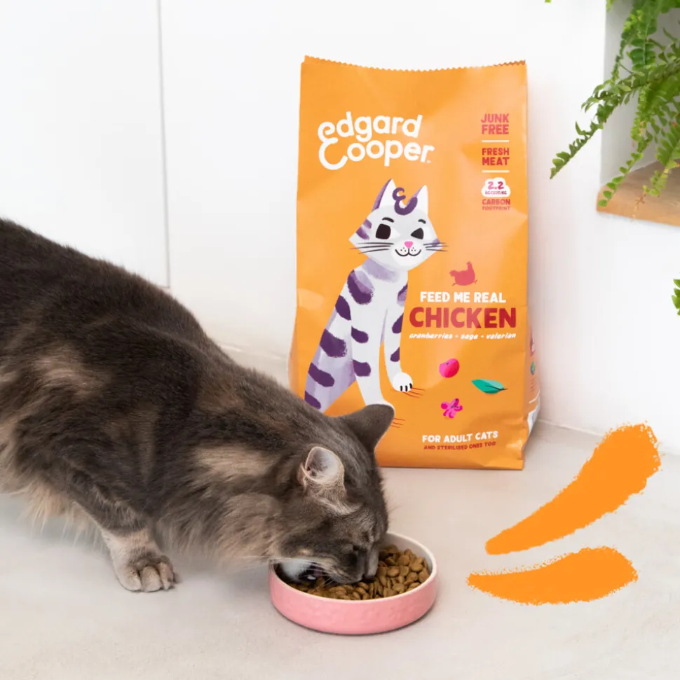 Edgard & Cooper Kattenvoer Kip 325 gr
