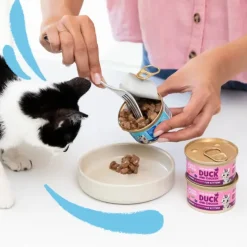 Edgard & Cooper Kattenvoer Kitten Chunks Eend - Kip 85 gr