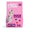 Edgard & Cooper Kattenvoer Kitten Eend - Kip 2 kg