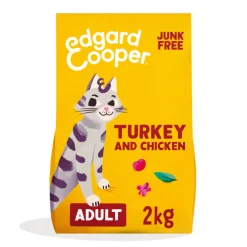 Edgard & Cooper Kattenvoer Adult Kalkoen - Kip 2 kg
