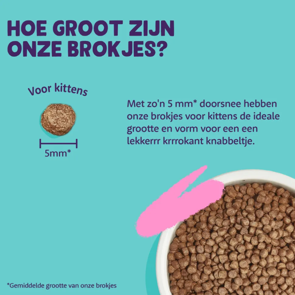 Edgard & Cooper Kattenvoer Kitten Eend - Kip 325 gr