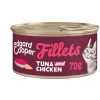 Edgard & Cooper Kattenvoer Fillets Tonijn - Kip 70 gr