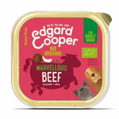 Edgard & Cooper Kuipje Vers Vlees Hondenvoer Bio Rund 100 gr