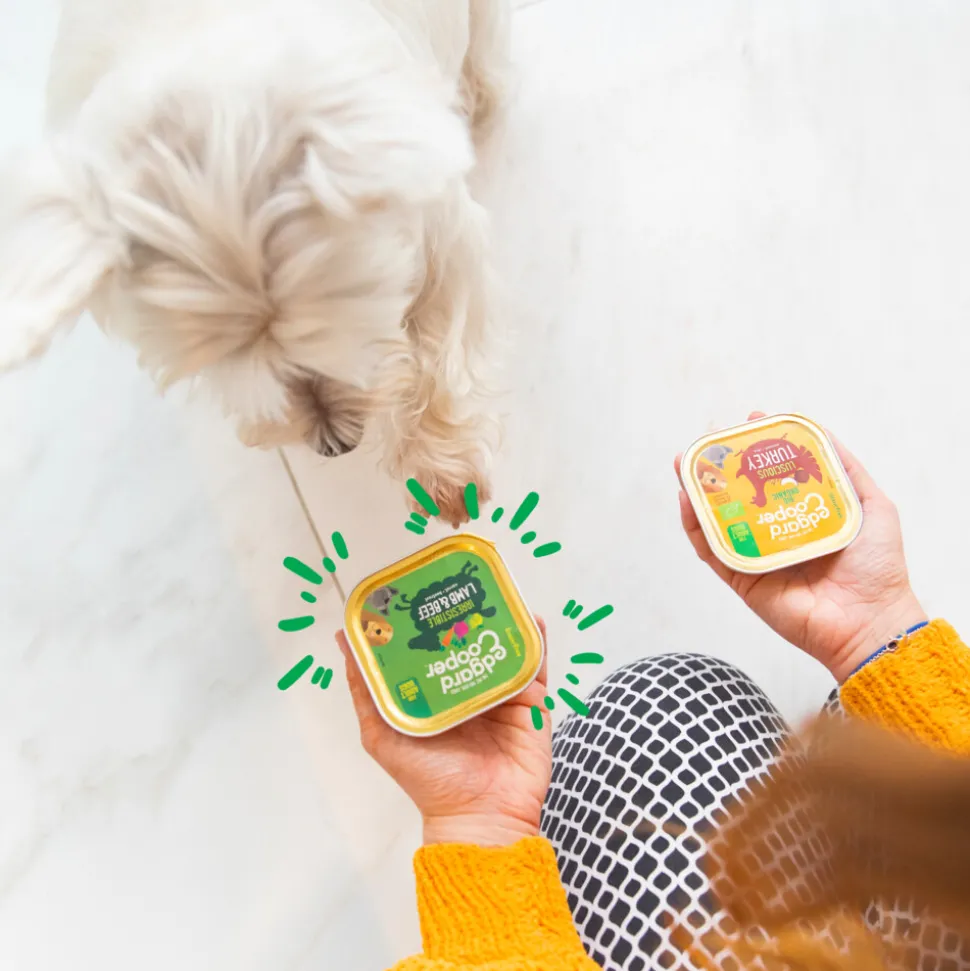 Edgard & Cooper Kuipje Vers Vlees Hondenvoer Lam - Rund 300 gr