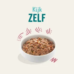 Edgard & Cooper Kuipje Vers Vlees Puppy Hondenvoer Eend - Kip 300 gr