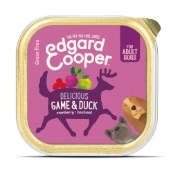Edgard & Cooper Kuipje Vers Vlees Hondenvoer Wild - Eend 150 gr