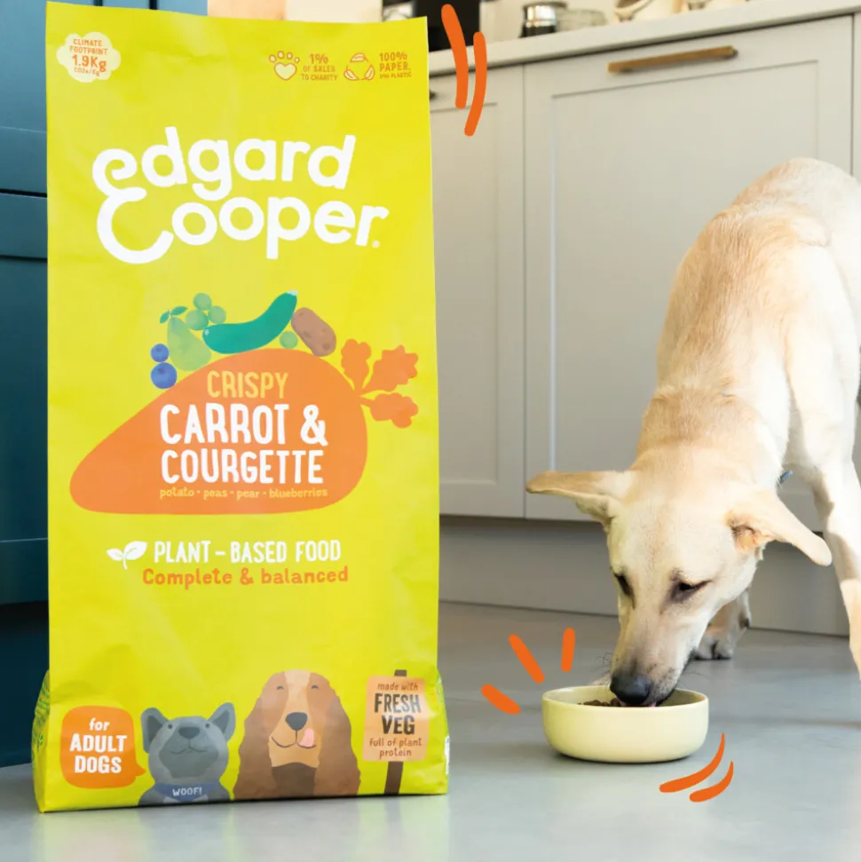 Edgard & Cooper Plantaardig Hondenvoer Wortel - Courgette 1 kg