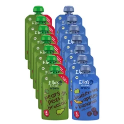 Ella's kitchen 14 stuks Knijpzakjes 4+m Pakket