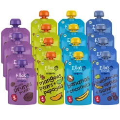 Ella's Kitchen 16 stuks Knijpzakjes Pakket