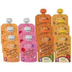 Ella's kitchen 12 Stuks Ontbijtjes en Yoghurtjes Pakket