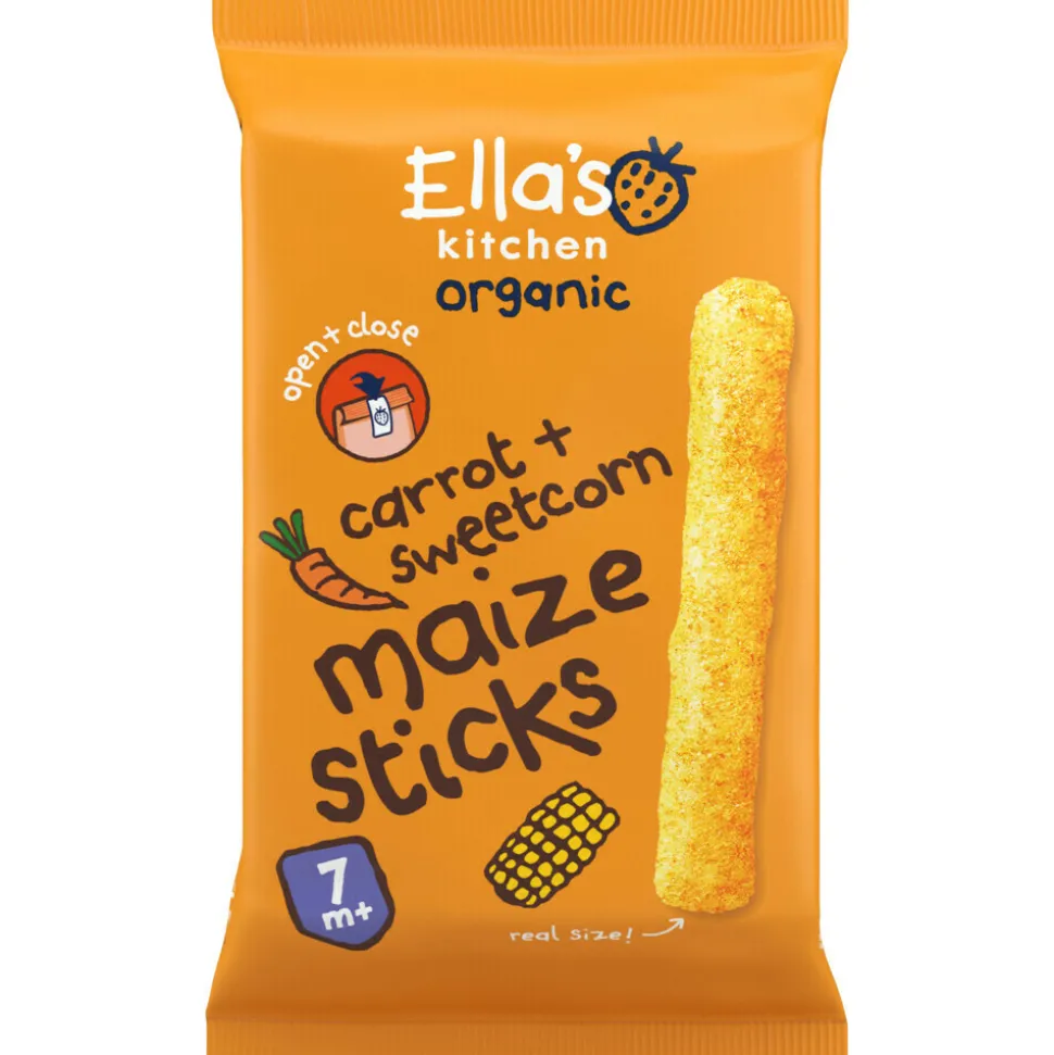 Ella's Kitchen Maize Sticks 10 stuks Pakket