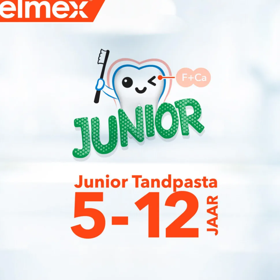 Elmex Gel-Tandpasta Junior (5-12 Jaar) 75 ml