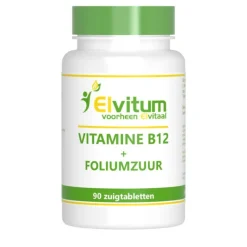 Elvitum Vitamine B12 1000mcg 90 stuks