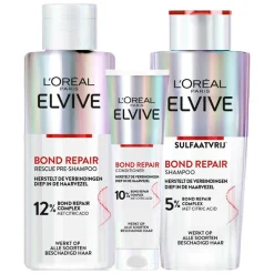 Elvive Bond Repair - Shampoo, Pre-Shampoo & Conditioner - Pakket
