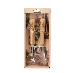 Esschert Design Rvs Minigereedschap Schep/Hark Naturel