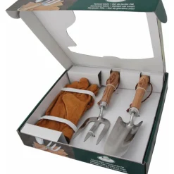 Esschert Design Rvs Tuinset S Bruin