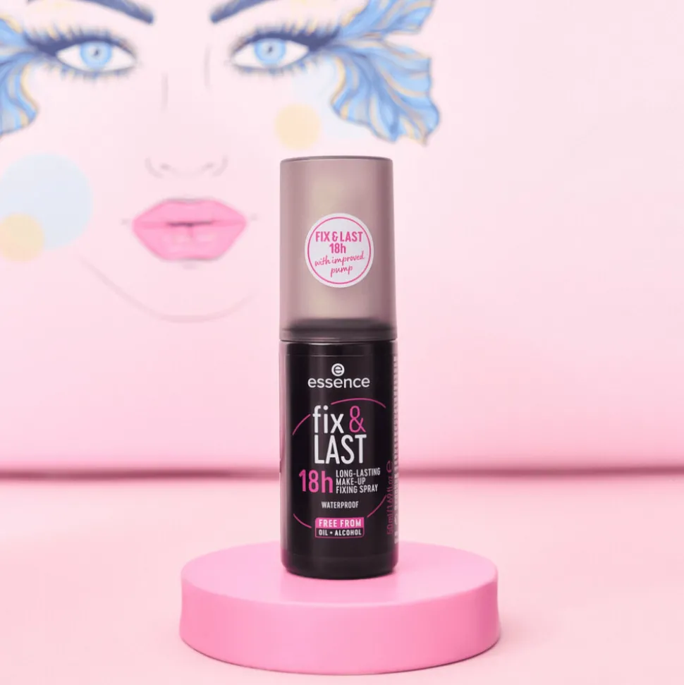 essence Fix & Last Make-Up Fixing Spray 18h Long-Lasting 50 ml