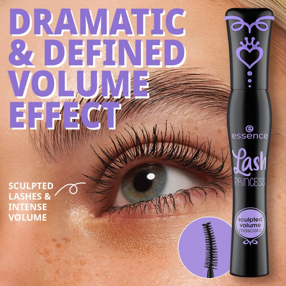 essence Lash Princess Sculpted Volume Mascara Black 12 ml