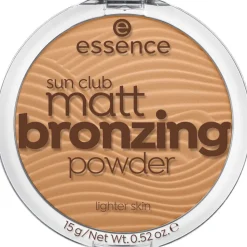 essence Sun Club Matt Bronzing Powder 01 Natural 15 gr