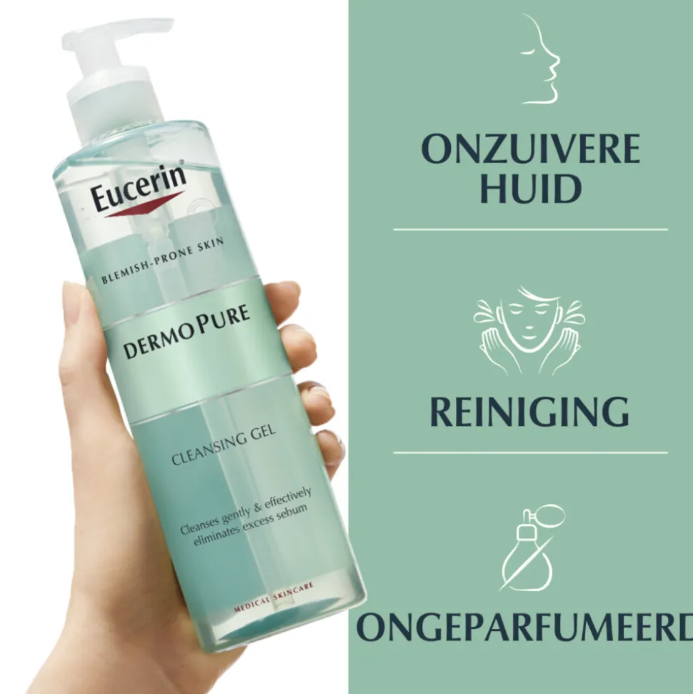 Eucerin DermoPure Reinigingsgel 400 ml