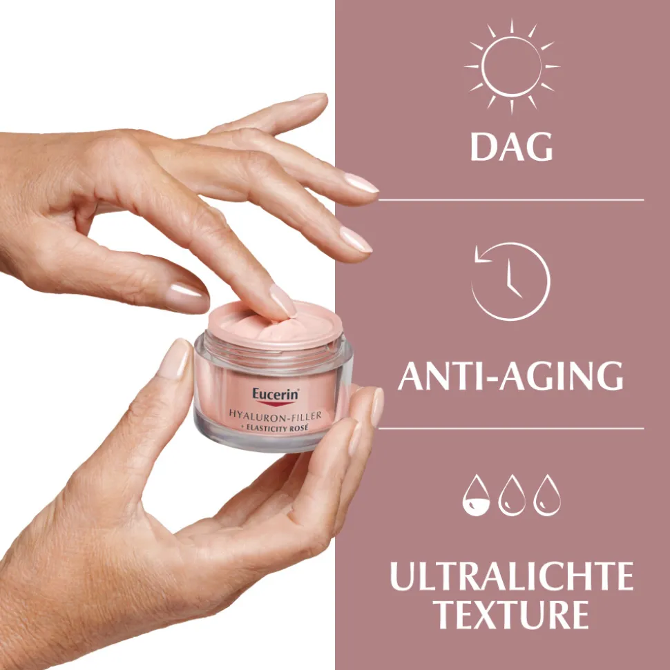 Eucerin Hyaluron-Filler + Elasticit Dagcrème Rose SPF30 50 ml