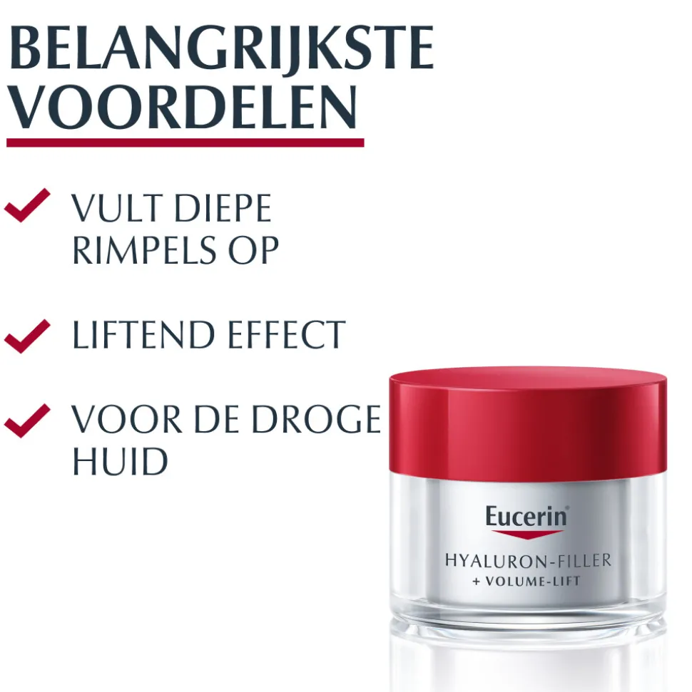 Eucerin Hyaluron-Filler + Volume-Lift Dagcrème SPF15 50 ml