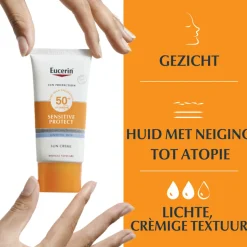 Eucerin Sun Sensitive Zonnebrandcrème SPF 50+ 50 ml