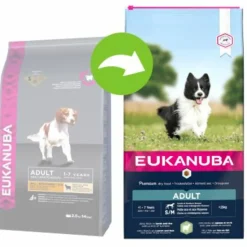 Eukanuba Adult Small - Medium Hondenvoer Lam - Rijst 2,5 kg