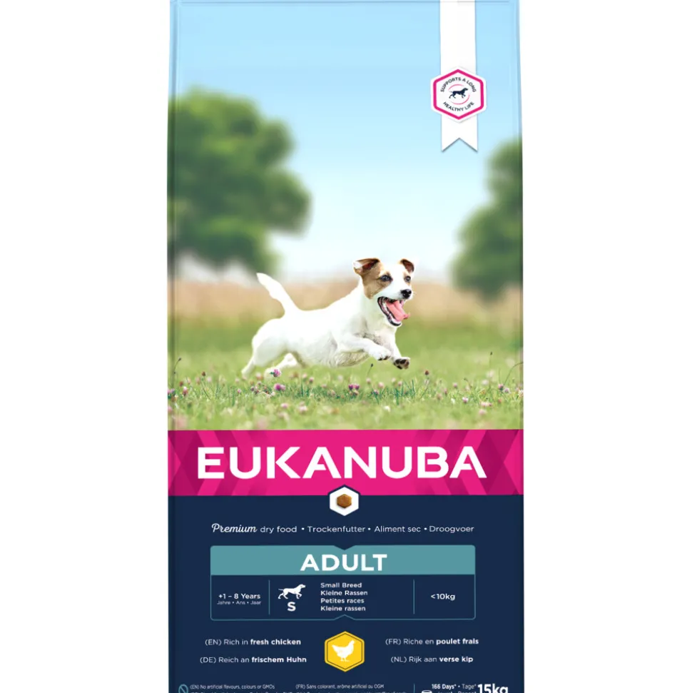 Eukanuba Adult Small Hondenvoer Kip 15 kg