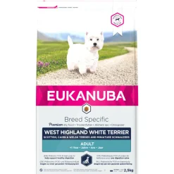 Eukanuba Adult West Highland White Terrier Hondenvoer Kip 2,5 kg