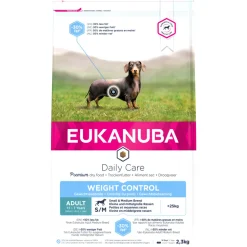 Eukanuba Daily Care Weight Control Small - Medium Hondenvoer Kip 2,5 kg