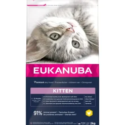 Eukanuba Junior Kitten Kattenvoer Kip - Lever 2 kg