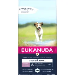 Eukanuba Puppy Graanvrij Small-Medium Hondenvoer Vis 12 kg