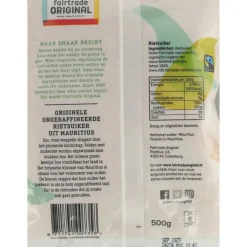 Fairtrade Original Rietsuiker 500 gr