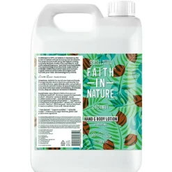 Faith In Nature Hand & Bodylotion Navulling Coconut 5 liter