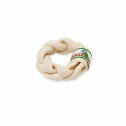 Farm Food Rawhide Dental Braided Donut S