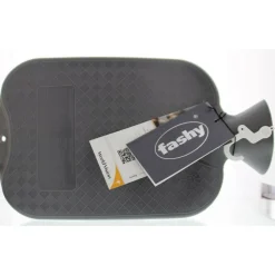 Fashy Warmwaterzak Enkele Ribbel Antraciet 2 liter
