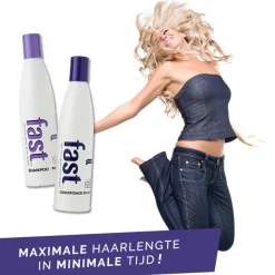 F.A.S.T. Shampoo & Conditioner Sulfaatvrij Haargroeiversneller 2x300 ml