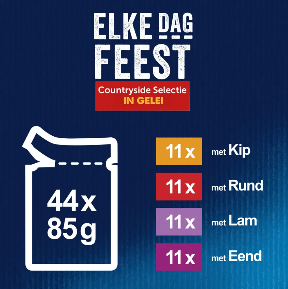 Felix Countryside Selectie Multipack 44 x 85 gr
