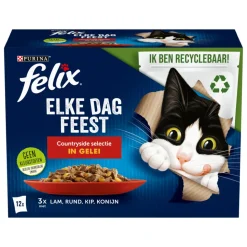 Felix Elke Dag Feest Countryside Selectie in Gelei 12 x 85 gr